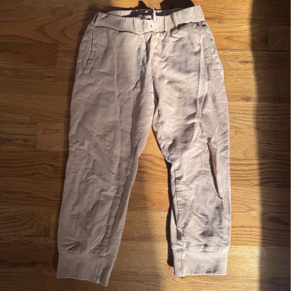 Colored Organics Tan Kids Joggers
